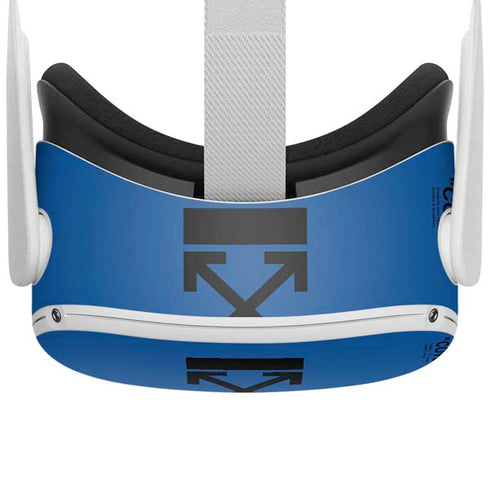 Black and Blue Arrows Oculus Quest 2 Skin